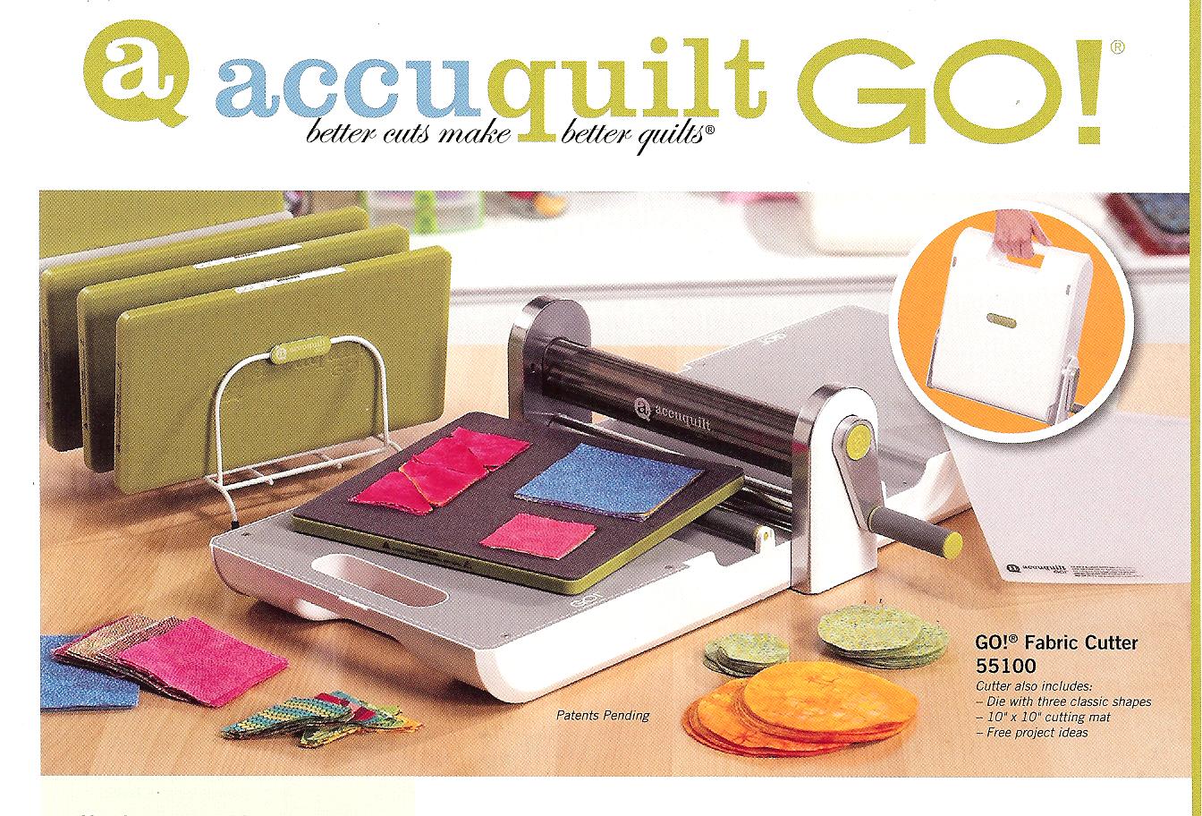 Accuquilt Go! Fabric Cutter - Save Time and Your Wrists!