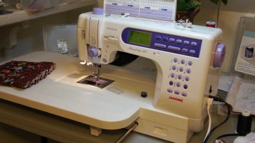 Janome 6500p sewing machine