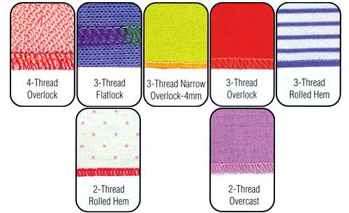 serger stitches