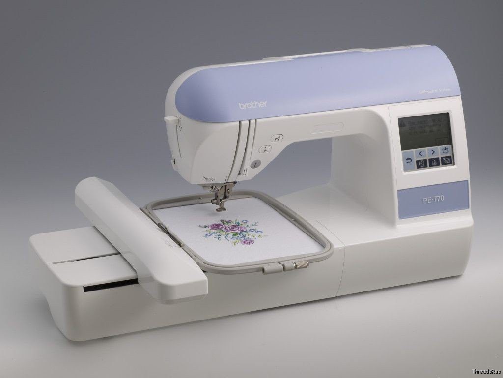 Brother pe770 embroidery machine