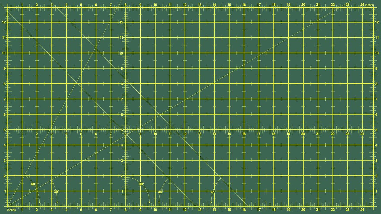 Green/Black Sewing Craft Necessary for Quilting Fabric & Scrapbooking Non-Slip Gridded Rotary Cutting Board NEWBRAUG 18 × 24 Perfect Self Healing Cutting Mat 