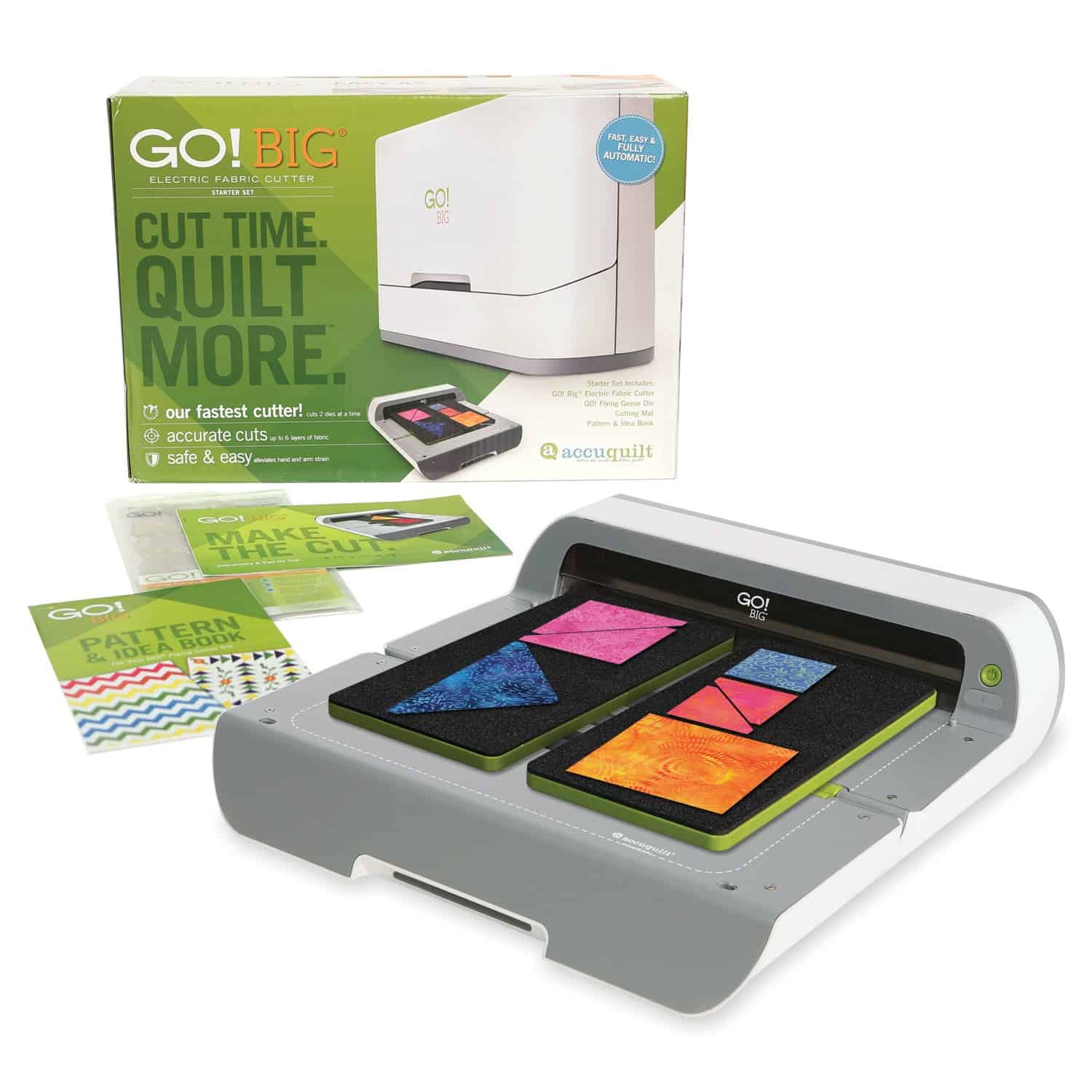 How to use AccuQuilt GO! Fabric Cutting Machine 