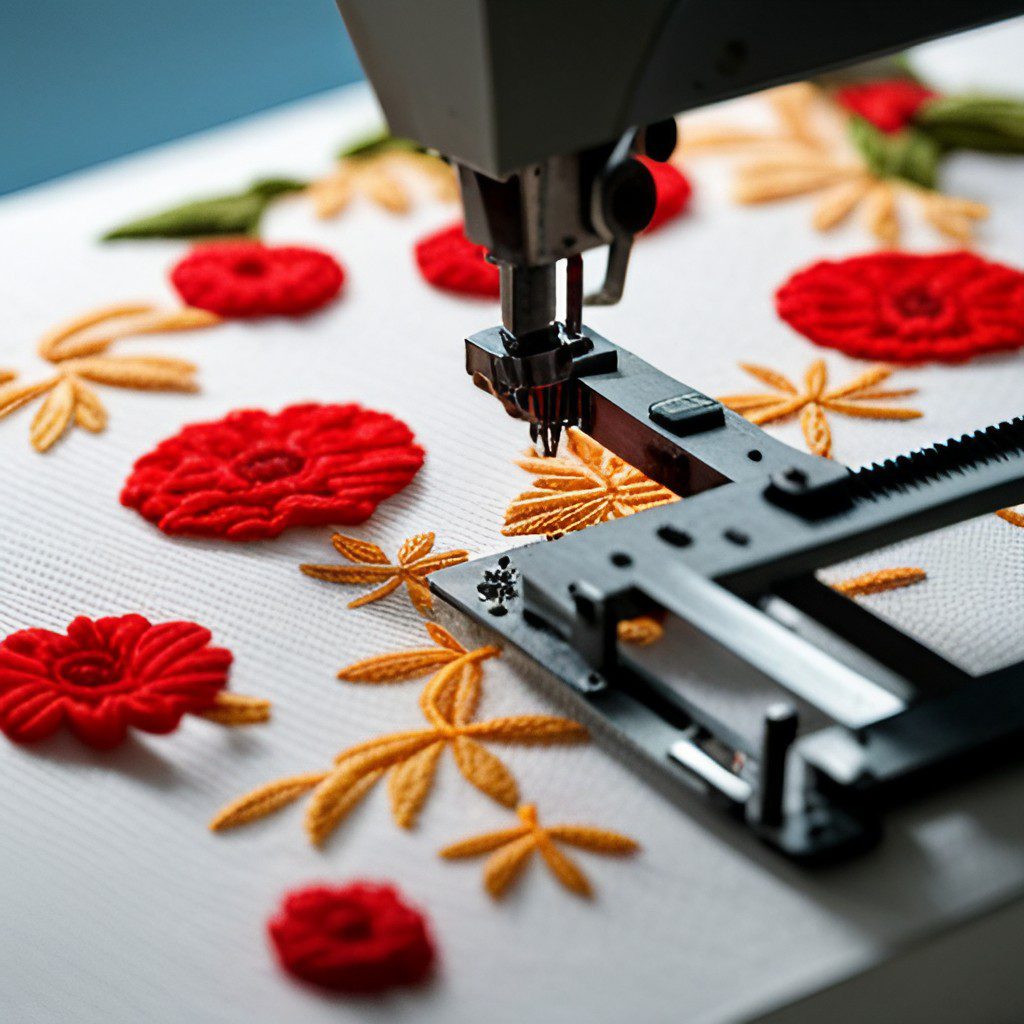 machine embroidery design